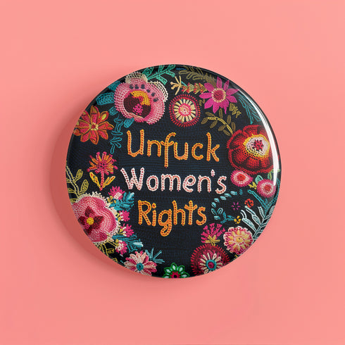 Women's Rights Pinback Button