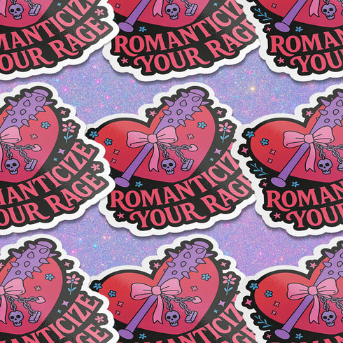 Feminist sticker sheet measuring 9.8x14 inches featuring 6 kiss-cut vinyl stickers with matte finish. Includes designs: “Consent or Coffin” (4.1x4), “Girls Just Wanna Have Fundamental Rights” (3.5x4.1), “Hex the System” (3.6x3.7), “Romanticize Your Rage” (3.7x3.3), “Tell Me to Smile and I’ll Scream” (3.6x3.6), and “Soft But Not Sorry” (~3.3"). Weather-resistant, semi-permanent adhesive, ideal for laptops, water bottles, and journals.