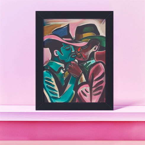 Last Dance Contemporary Queer Art Print