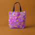 Galactic Gaze Carryall Tote in Cosmic Pink