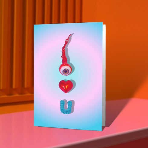 Eye Heart You Valentine's Day Card