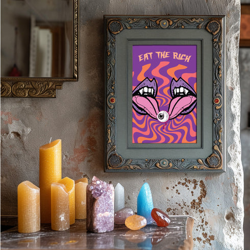 Eat the Rich Fine Art Print