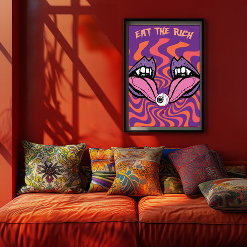 Eat the Rich Fine Art Print