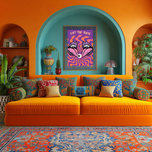 Eat the Rich Fine Art Print