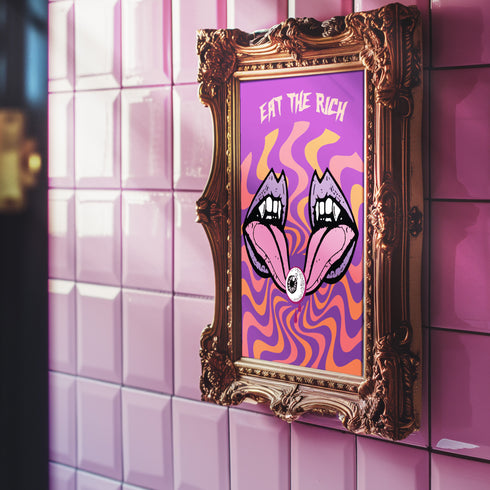 Eat the Rich Fine Art Print