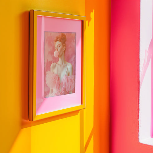 Ballet Beauty in Blush Art Print