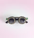 Jeweled Green Glitz Double Flip Sunglasses
