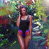Midnight Bloom One-Piece Swimsuit