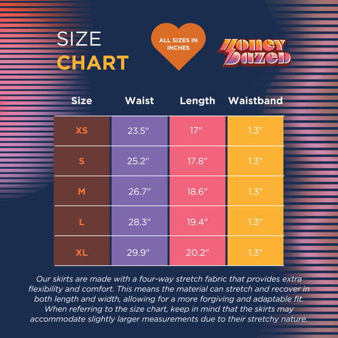 Floral Collage Mini Skirt