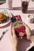 Faux Crochet Cherry Skull Phone Case | Pastel Goth Macabre Matte Cover