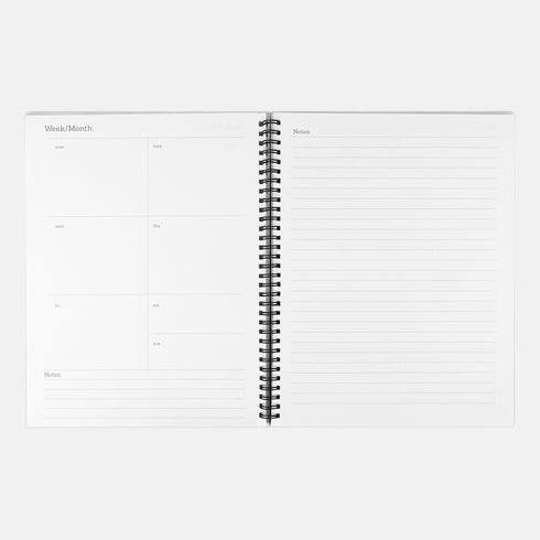 Maximalist Undated Planner 2026 - 2027: Funny Sarcastic ADHD Friendly Spiral Agenda & Funny Mental Health Journal