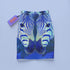 Y2K Zebra Mini Skirt - Blue Animal Print Bodycon Skirt