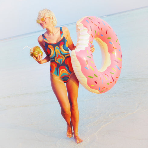 Swirlscape One-Piece Swimsuit