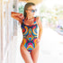 Swirlscape One-Piece Swimsuit