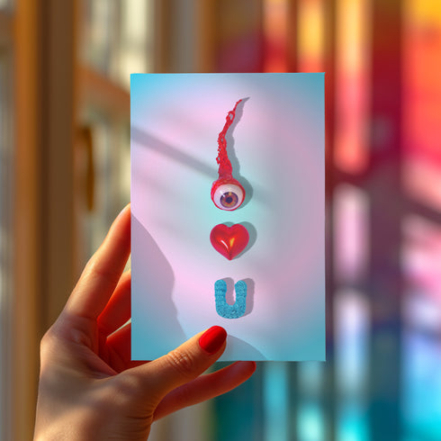 Eye Heart You Valentine's Day Card