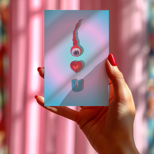 Eye Heart You Valentine's Day Card