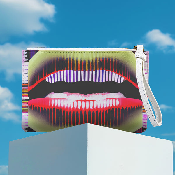 Lip Service Vegan Leather Clutch