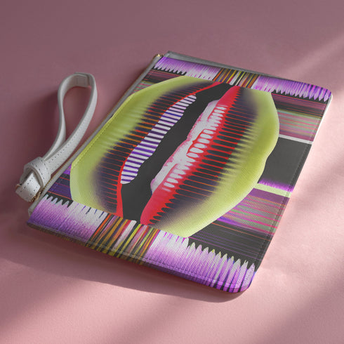 Lip Service Vegan Leather Clutch