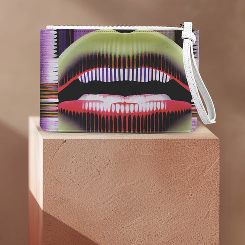 Lip Service Vegan Leather Clutch