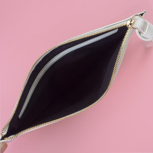 Pastel Vampire Bat Vegan Leather Clutch