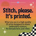 No Thoughts Just Blankets Lumbar Pillow Cover