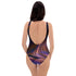 Mauve Mirage Print One-Piece Swimsuit