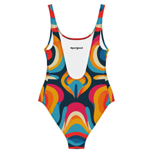 Swirlscape One-Piece Swimsuit