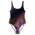 Mauve Mirage Print One-Piece Swimsuit
