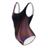 Mauve Mirage Print One-Piece Swimsuit