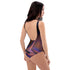 Mauve Mirage Print One-Piece Swimsuit