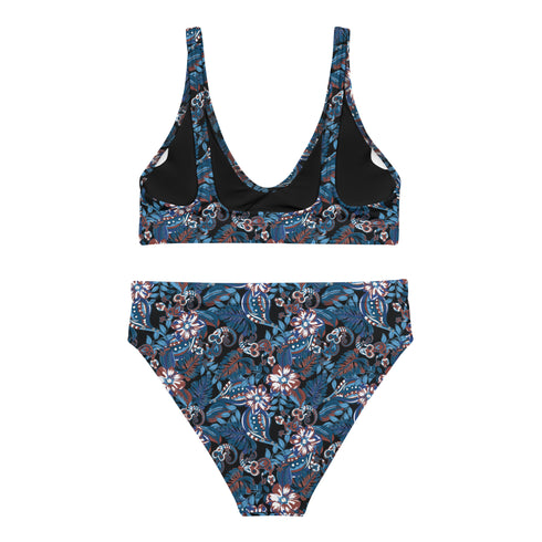 Blue Iguana Sustainable Women's High Waisted Two-Piece Bikini