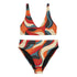 Funky Dory Sustainable Women's High Waisted Two-Piece Bikini