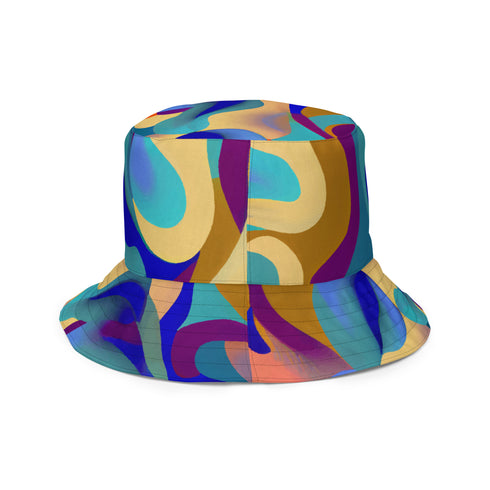 SwirlScape Reversible Bucket Hat