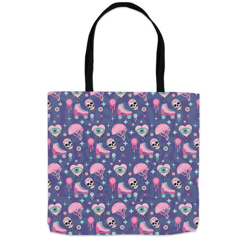 Pastel Goth Roller Derby Tote
