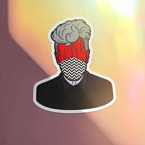 David Lynch Vinyl Sticker