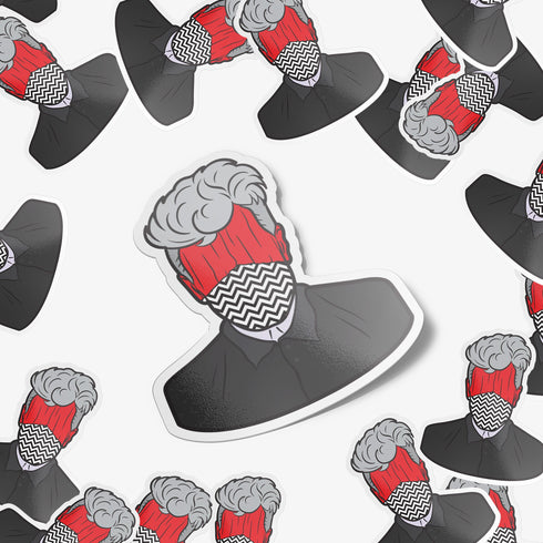 David Lynch Vinyl Sticker