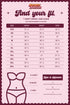 Size guide chart for the oversized retro 70s daisy t-shirt dress, listing body measurements for every size from 2XS through 6XL.