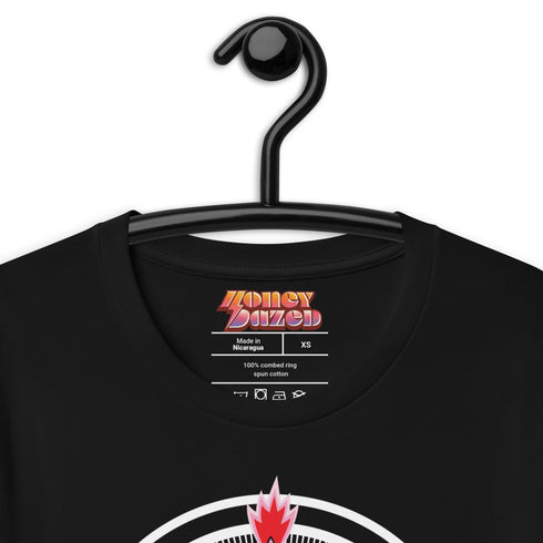 Baphomet Hail Skatin' Roller Skate Unisex Tee