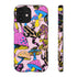 Magic Mushrooms and Frogs Phone Case in Pastel