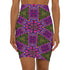 Kaleidoscope Print Mini Skirt