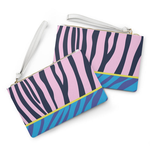 Zebra Animal Print Clutch Purse