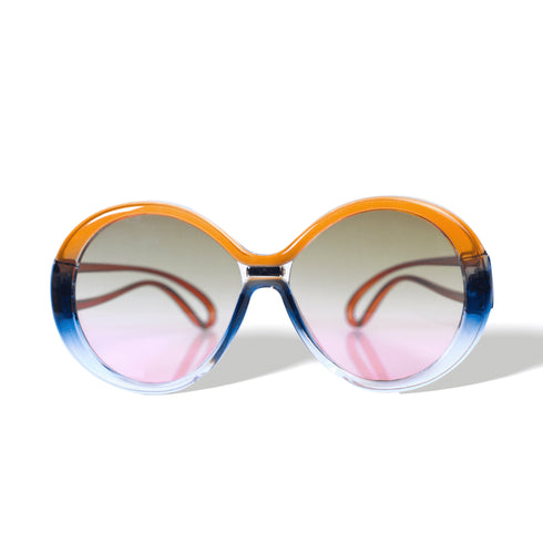 Oversized Retro Gradient Sunglasses