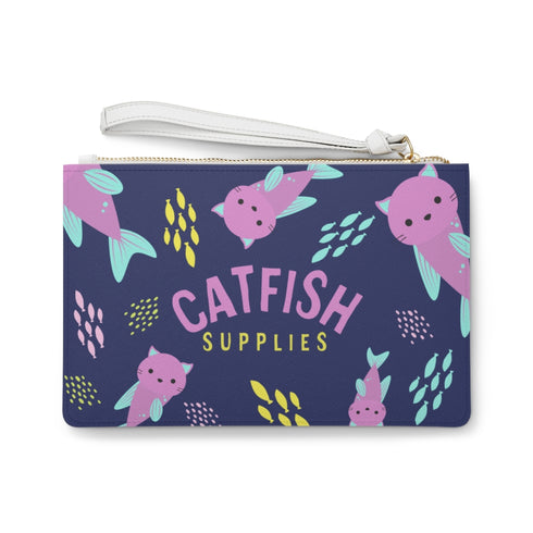 Catfish Vegan Leather Fashion Wristlet