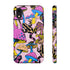 Magic Mushrooms and Frogs Phone Case in Pastel