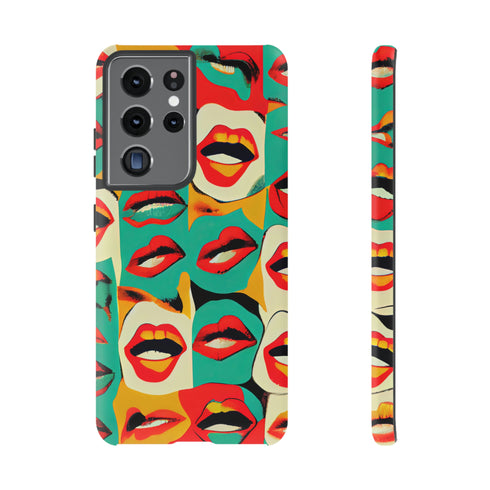 Mouthy Pop Art Phone Case