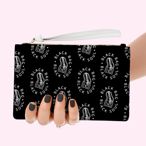 Black Soul Fashion Clutch Purse