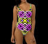 Neon Scoop One-Piece Swimsuit