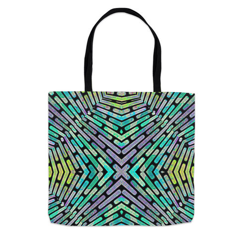 Neon Criss Cross Tote
