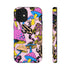 Magic Mushrooms and Frogs Phone Case in Pastel
