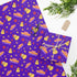 Purple Merry Ducking Christmas Wrapping Paper